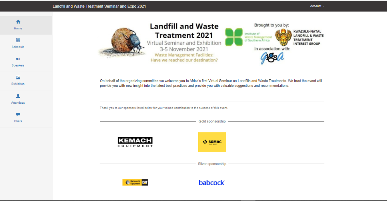 Professional Conference Organiser (PCO), Cebisa Conferences – Landfill and Waste Treatment Seminar and Expo 2021